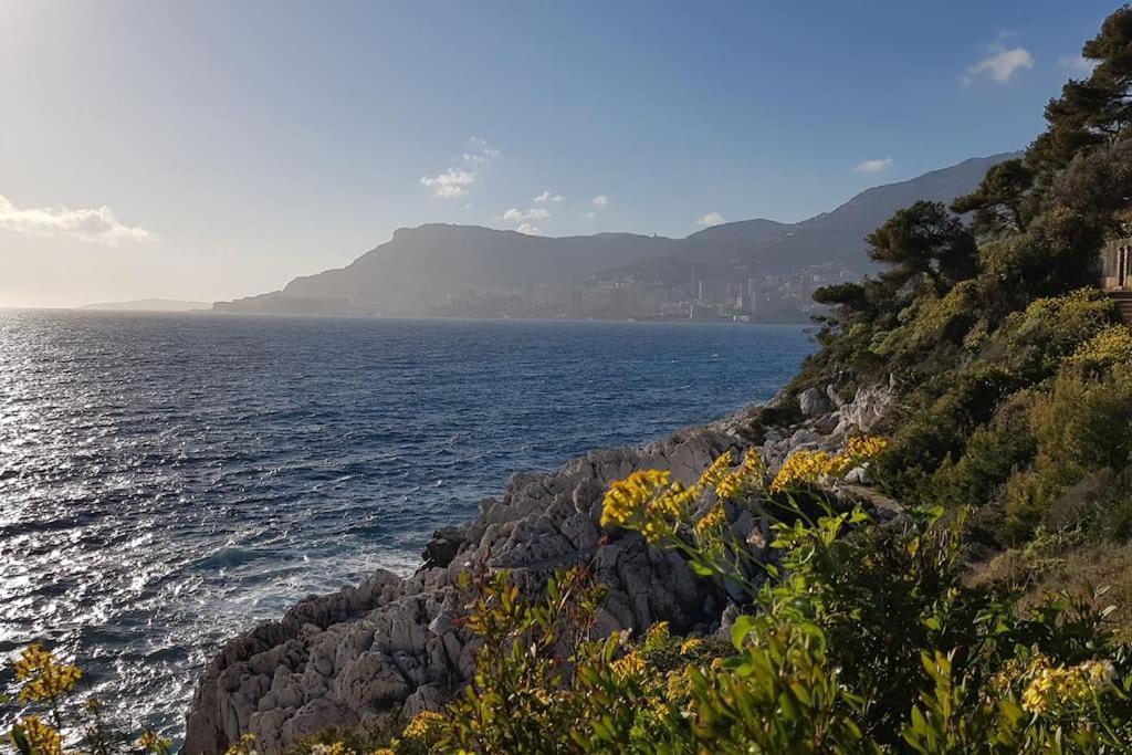 Appartement Bord De Mer Avec Garage Mentona Zewnętrze zdjęcie