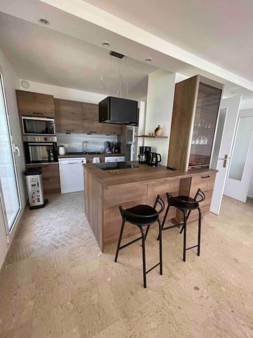 Appartement Bord De Mer Avec Garage Mentona Zewnętrze zdjęcie